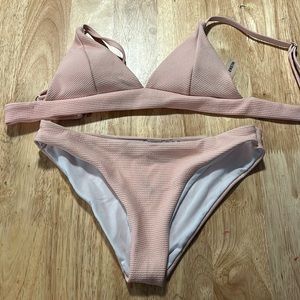 4 items for $9
 Small Shein Pink bathing suit Bikini